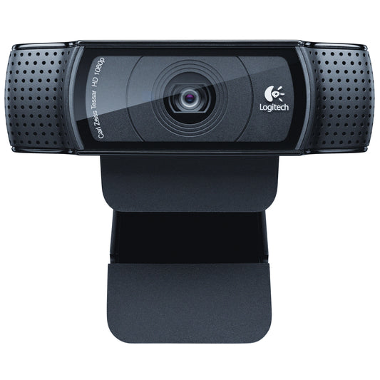 Cámara Web Logitech C920 - 30fps - Negro - USB 2.0 - 1920 x 1080 Vídeo - Auto-foco - Pantalla Panorámica - Micrófono