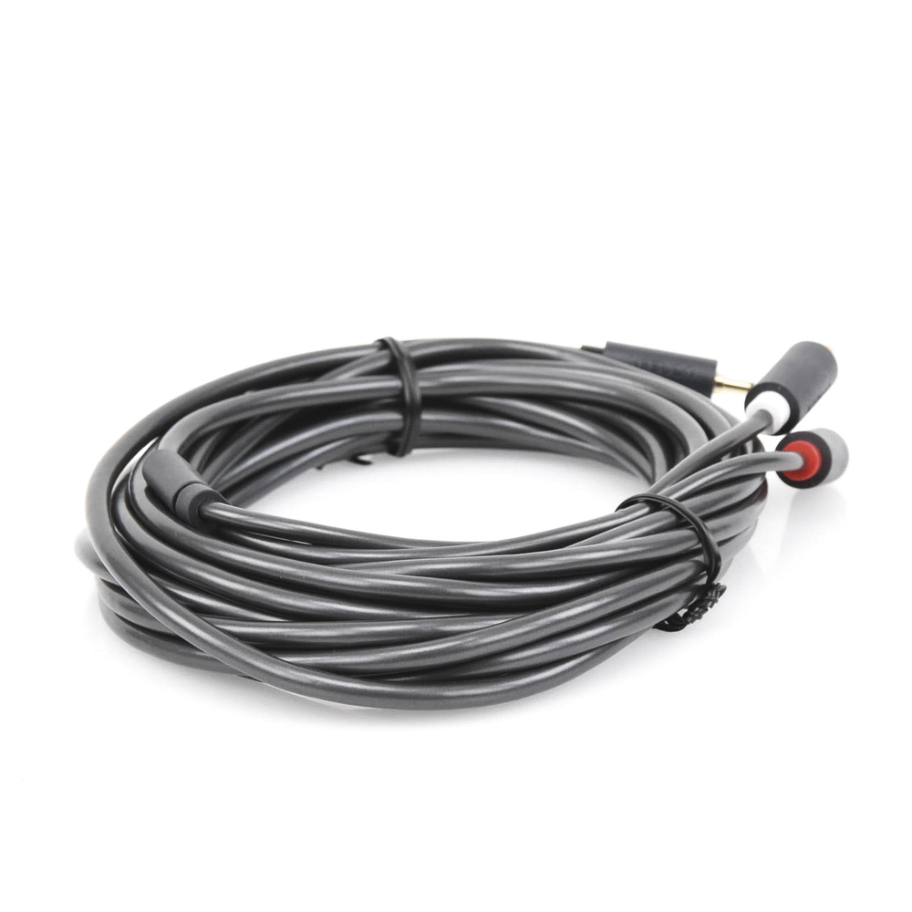 UGREEN Cable Audio Estéreo Jack 3,5mm a 2RCA, Cable Minijack 3,5mm a 2 RCA Macho a Macho con Conectores Metálicos para Móvil iPhone iPod Smart TV Reproductor MP3 Tablet PC Amplificador Altavoz(5M)
