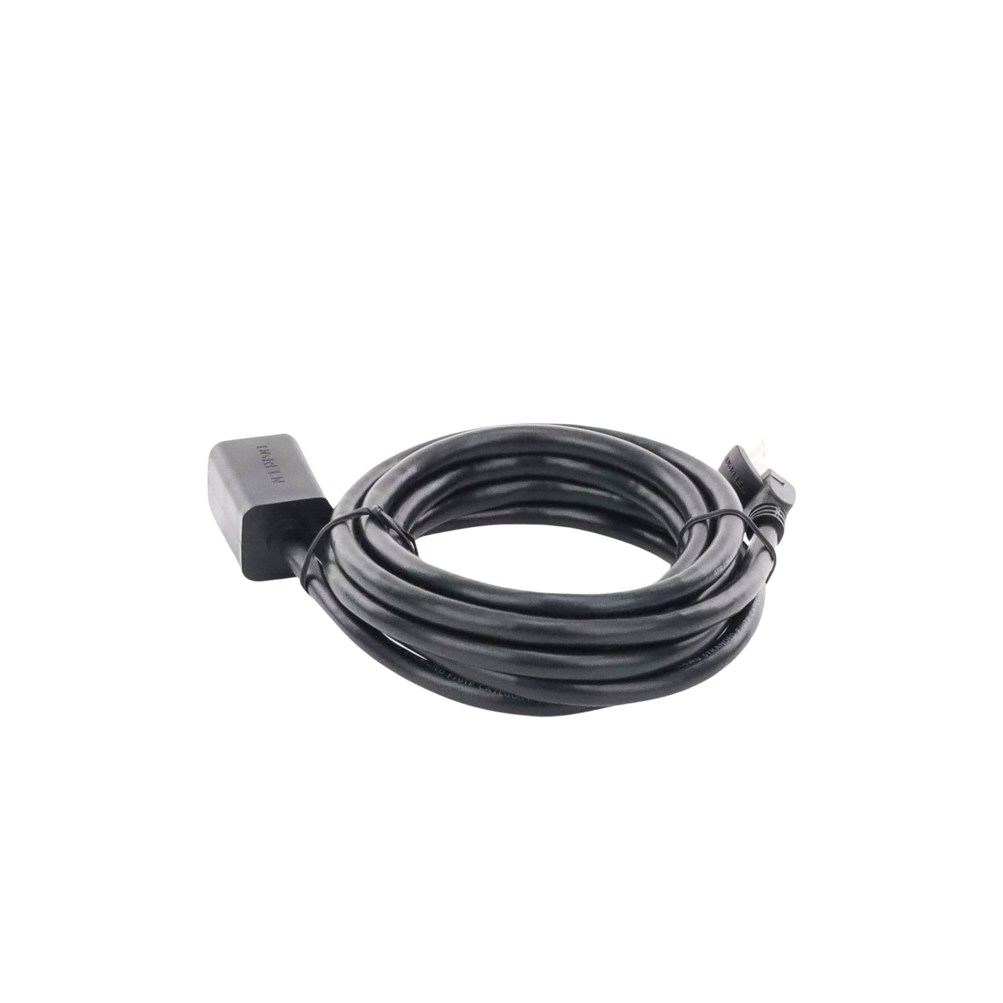 UGREEN Cable de Extensión Cat6 RJ45 FUTP Macho a Hembra 2m Método de conexión 568B / Velocidad de transmisión 1000Mbps / Ancho de banda del canal 250MHz / Caja de Cobre / Negro