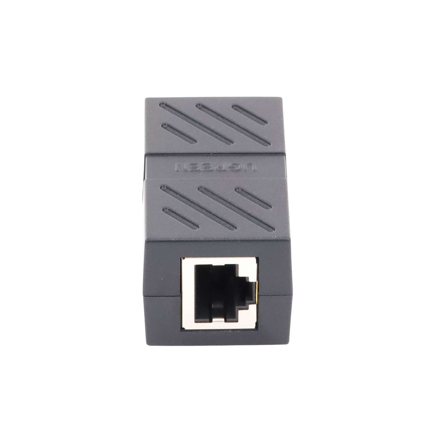 UGREEN Acoplador (Extensor de Cable Ethernet RJ45 a RJ45) / 1000Mbps / Compatibilidad con Cat7 Cat6A Cat6 Cat5e / Compatible con POE / Ignífugo / ABS
