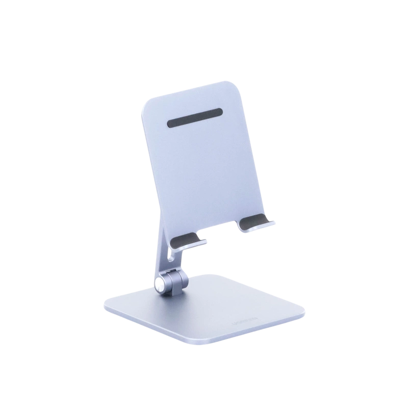 UGREEN Soporte para Tablet iPad Celular, Base Stand Plegable de Aluminio, Ajustable de 7.9' a 12.9'' para Tablet, Compatible con iPad Mini Pro Air, Galaxy Tab, Kindle, Switch, Gris