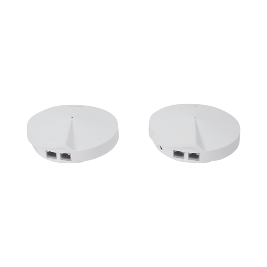 KIT de sistema Router inalámbrico Deco M5 mesh para Hogar / Doble banda AC 1300 / 2 puerto Gigabit / 4 antenas internas / Seguridad de HomeCare gratuito por 3 años