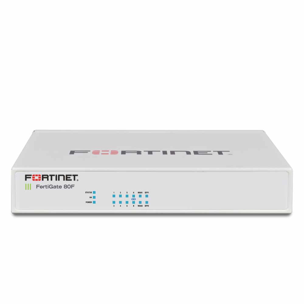 FortiGate 80F Bundle Hardware plus 24x7 FortiCare & Fortiguard 1 year