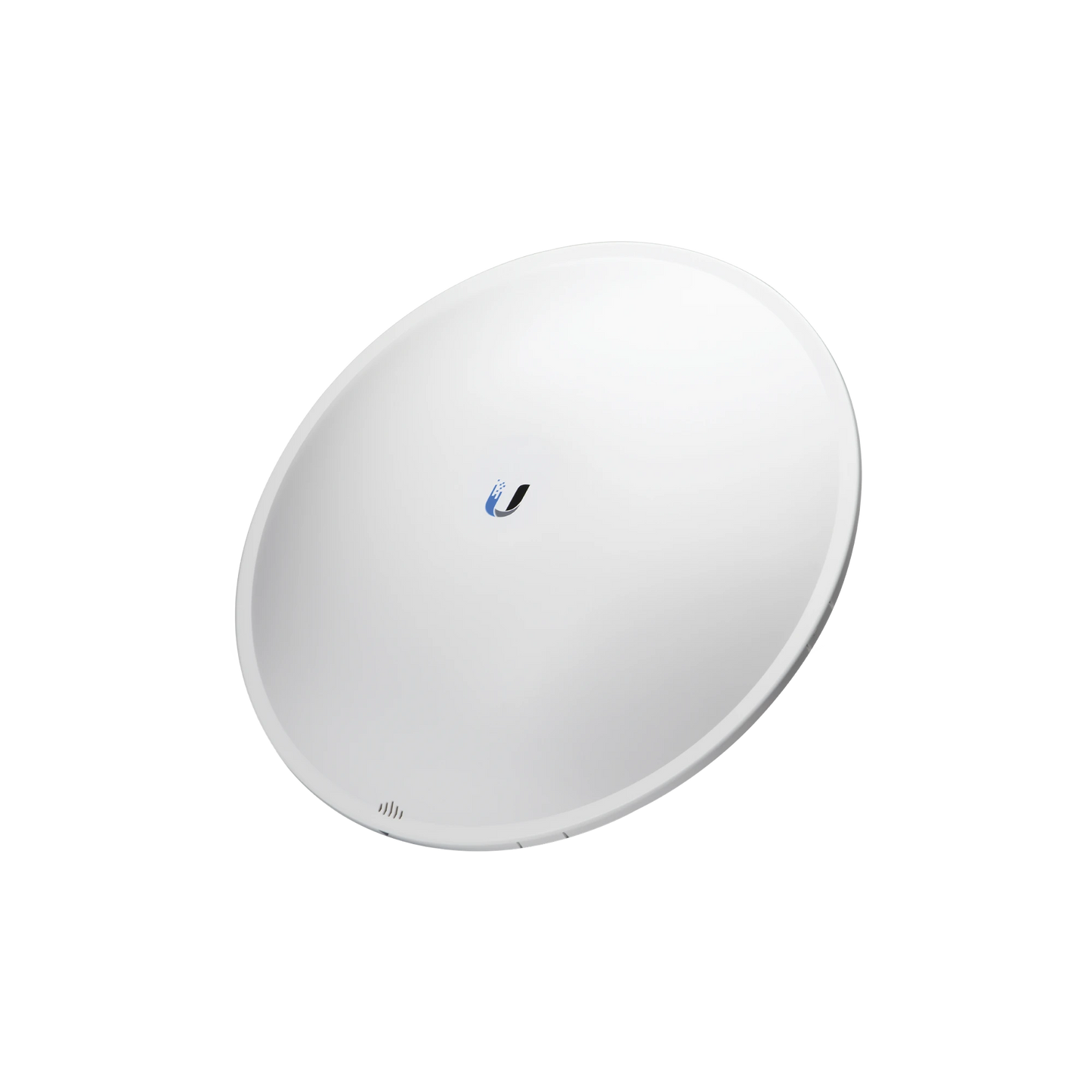 PowerBeam airMAX AC hasta 450 Mbps, frecuencia 5 GHz (5150 - 5875 MHz) con antena tipo plato de 27 dBi, radomo incluido
