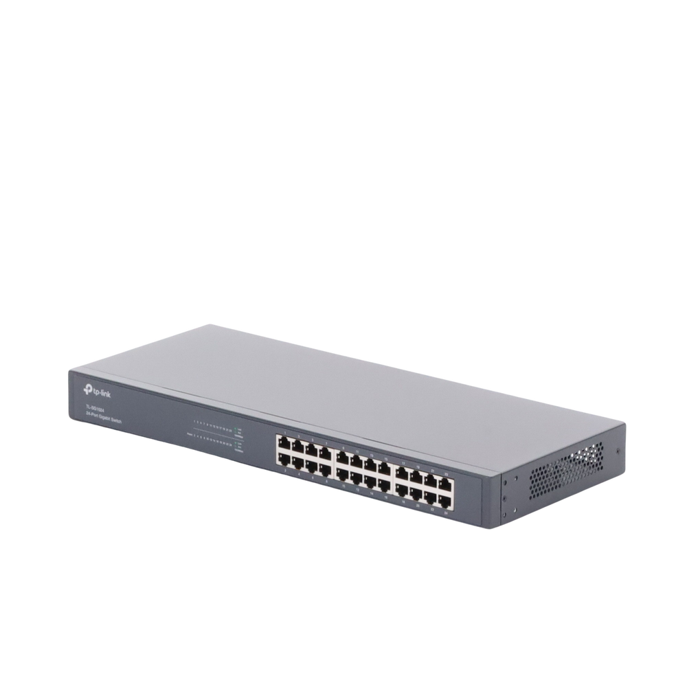 Switch Gigabit no administrable de 24 puertos 10/100/1000 Mbps