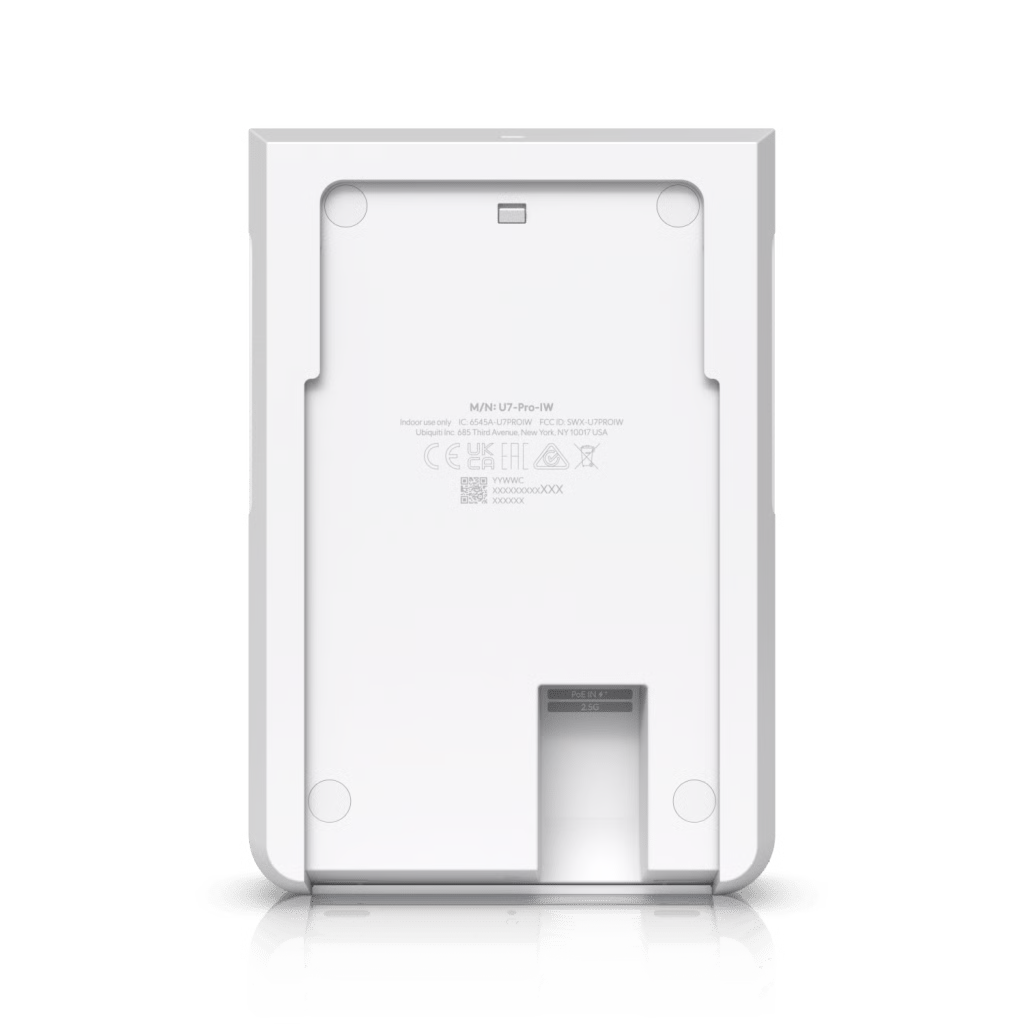 Punto de Acceso WiFi 7 Con Diseño de Pared, Tribanda en 2.4, 5 y 6 GHz, Hasta 10.688 Gbps, Puerto Ethernet 1/2.5 GbE, 300+ Clientes Simultáneos