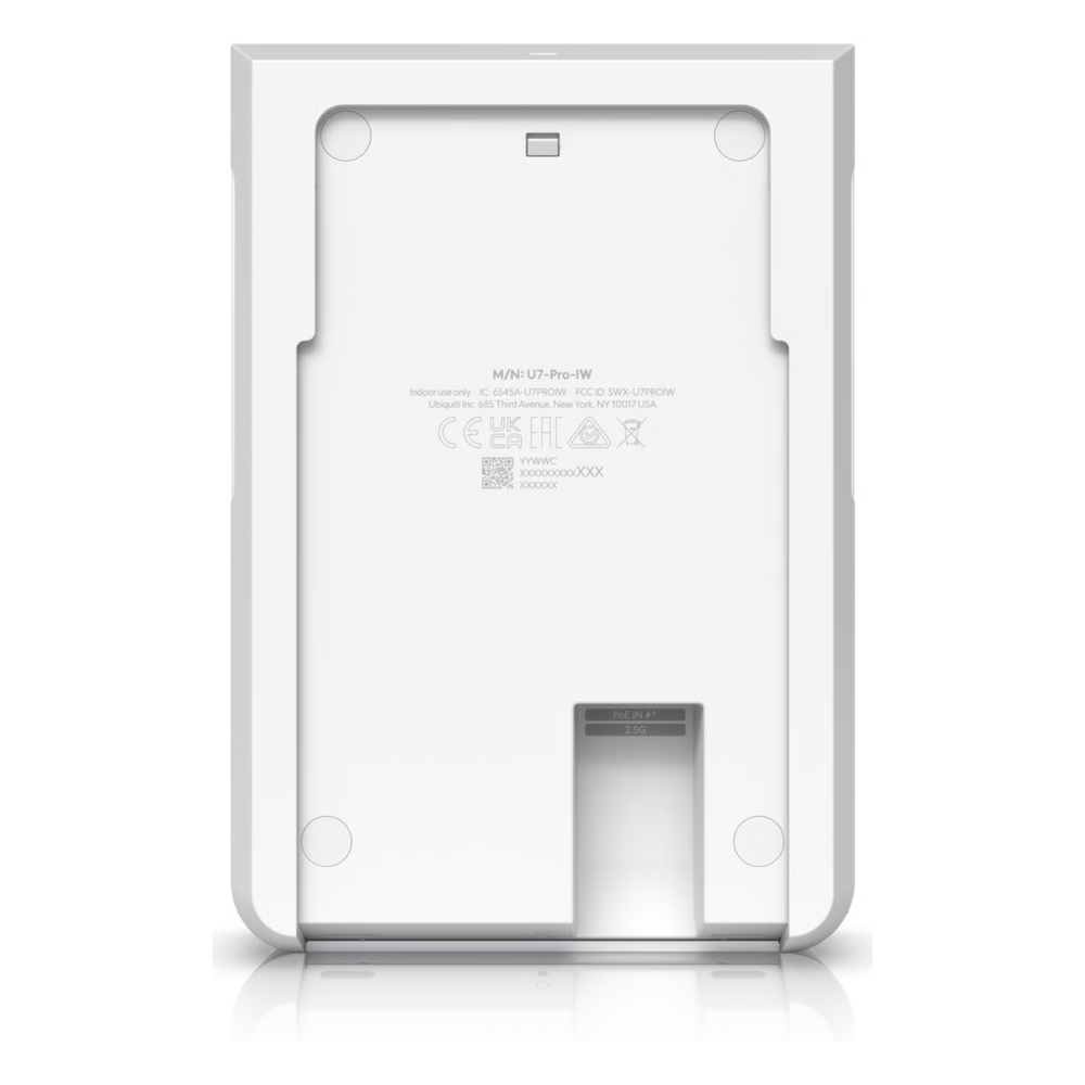 Punto de Acceso WiFi 7 Con Diseño de Pared, Tribanda en 2.4, 5 y 6 GHz, Hasta 10.688 Gbps, Puerto Ethernet 1/2.5 GbE, 300+ Clientes Simultáneos
