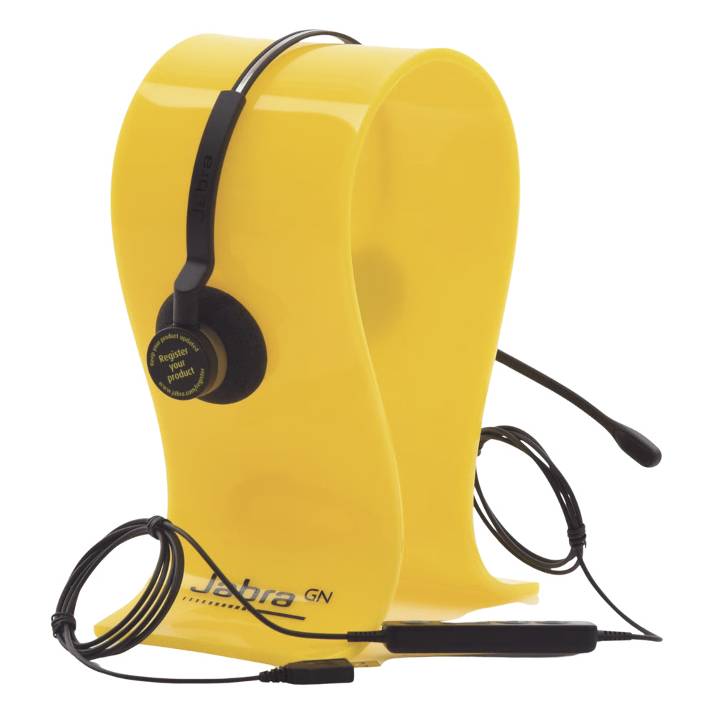 Jabra Headset BIZ 2300 UC Duo, Alámbrico, USB, Negro