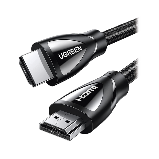 Cable HDMI 2.1 de Nylon Trenzado 5 Metros 8K@60Hz/4K@120Hz eARC (Canal de Retorno de Audio HDR10+ VVR HEC ALLM 3D Dolby Atmos Dolby Visión 48 Gbps