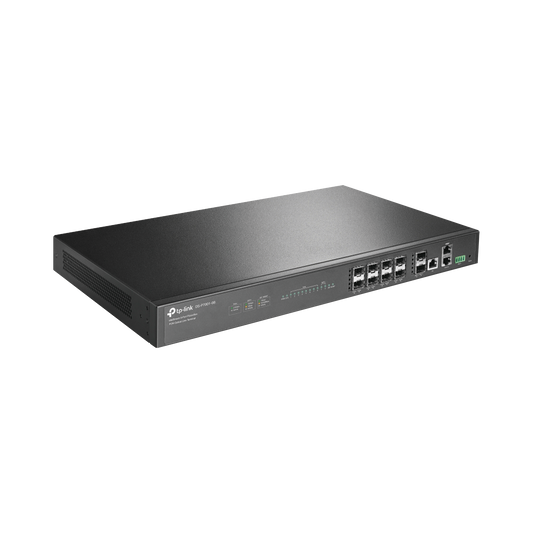OLT de 8 puertos GPON, hasta 1,024 ONUs, 1 Gigabit RJ45, 2 puertos SFP+, Fuentes redundantes AC- AC (incluidas)