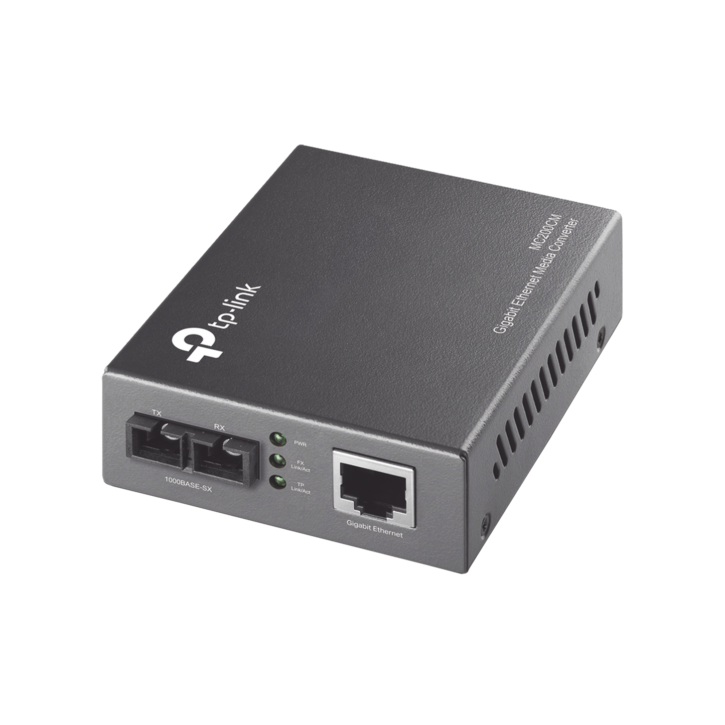 TP-LINK Convertidor Multimedia Multi-modo, 1 puerto RJ45 1000 Mbps, conector de fibra SC, hasta 500 M