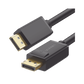 UGREEN Cable DisplayPort 1.2 Macho a Macho Longitud 3m  Versión DP1.2  Soporta 4K@60Hz; 2K@144Hz Soporta 3D  Color profundo de 8 y 10 bits Blindaje Interno Múltiple