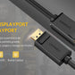 UGREEN Cable DisplayPort 1.2 Macho a Macho Longitud 3m  Versión DP1.2  Soporta 4K@60Hz; 2K@144Hz Soporta 3D  Color profundo de 8 y 10 bits Blindaje Interno Múltiple