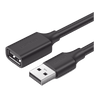 Cable Extensor USB 2.0 A a A | 1 metro | Macho-Hembra | Ultra Durabilidad | Núcleo de Cobre Estañado 28/22 AWG