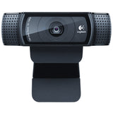Cámara Web Logitech C920 - 30fps - Negro - USB 2.0 - 1920 x 1080 Vídeo - Auto-foco - Pantalla Panorámica - Micrófono