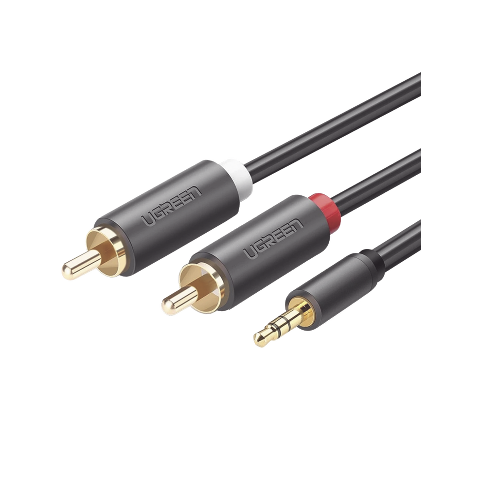 UGREEN Cable Adaptador de 3.5mm Macho a 2 RCA Macho  3 Metros