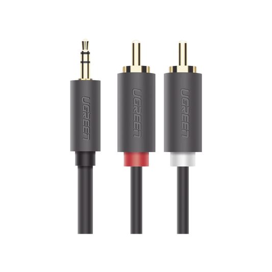 UGREEN Cable Adaptador de 3.5mm Macho a 2 RCA Macho  3 Metros