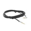 UGREEN Cable Auxiliar Plano 2 Metros / Conector 3.5mm a 3.5mm / Macho-Macho / Recto a Angulo / Ángulo de 90° en una de sus Puntas / Color Negro