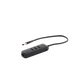 HUB USB-A 3.0 4 en 1  4 Puertos USB-A 3.0 (5Gbps) |Cable de 25 cm  Indicador Led  Ideal para Transferencia de Datos| Entrada USB-C para alimentar equipos de mayor consumo como discos duros |