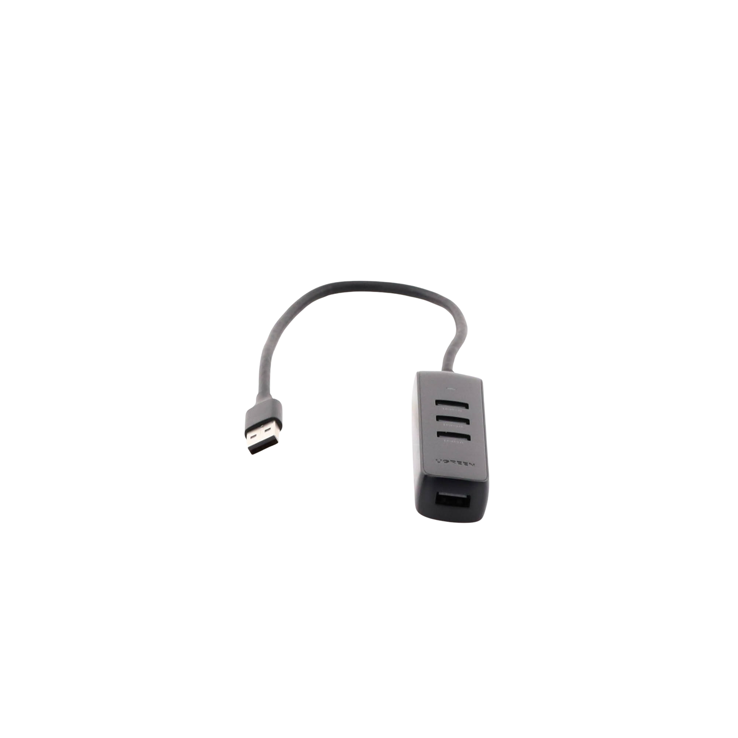 HUB USB-A 3.0 4 en 1  4 Puertos USB-A 3.0 (5Gbps) |Cable de 25 cm  Indicador Led  Ideal para Transferencia de Datos| Entrada USB-C para alimentar equipos de mayor consumo como discos duros |