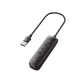 HUB USB-A 3.0 4 en 1  4 Puertos USB-A 3.0 (5Gbps) |Cable de 25 cm  Indicador Led  Ideal para Transferencia de Datos| Entrada USB-C para alimentar equipos de mayor consumo como discos duros |