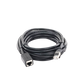 UGREEN Cable de Extensión Cat6 RJ45 F/UTP  Macho a Hembra  5m  Método de conexión 568B / Velocidad de transmisión 1000Mbps / Ancho de banda del canal 250MHz /Caja de Cobre / Negro