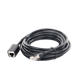 UGREEN Cable de Extensión Cat6 RJ45 F/UTP  Macho a Hembra  5m  Método de conexión 568B / Velocidad de transmisión 1000Mbps / Ancho de banda del canal 250MHz /Caja de Cobre / Negro