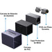 UGREEN Conector Extensor de Cable Ethernet RJ45 Blindado  10Gbps Compatible con Cat8/Cat7/Cat6/Cat5e Hasta 100m  Aleación de Aluminio