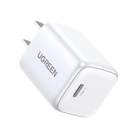 Cargador Mini de 30W serie Nexode | 1 USB-C de Carga Rápida | Tecnología GaN II | Power Delivery 3.0 | Quick Charge 4.0 | Carga Inteligente | Múltiple Protección  | Mayor Eficiencia Energética | Color Blanco