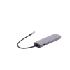 UGREEN Hub USB C, 6 en 1 Adaptador Tipo C con 4K HDMI, Gigabit Ethernet, 3 USB A 3.0 Puertos de 5 Gbps, Carga 100W Compatible con MacBook, iPad Pro, DELL, HP, Surface, Chromebook, Mac Mini