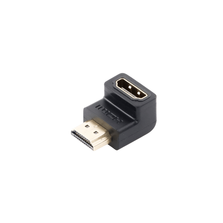 UGREEN Adaptador HDMI de 90 Grados Macho a Hembra / Hacia Abajo / HDMI 2.0  4K@60Hz / Proporciona Flexibilidad Sin Doblar los Cables HDMI
