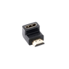 UGREEN Adaptador HDMI de 90 Grados Macho a Hembra / Hacia Abajo / HDMI 2.0  4K@60Hz / Proporciona Flexibilidad Sin Doblar los Cables HDMI