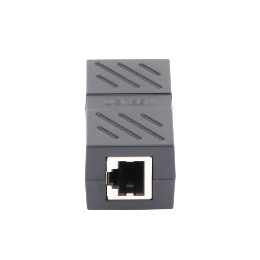 UGREEN Acoplador (Extensor de Cable Ethernet RJ45 a RJ45) / 1000Mbps / Compatibilidad con Cat7 Cat6A Cat6 Cat5e / Compatible con POE / Ignífugo / ABS