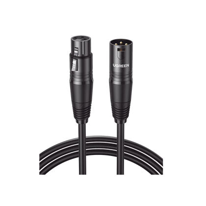 Cable para Micrófono XLR Tipo Canon Macho a Hembra  5 Metros Plug & Play