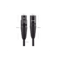 UGREEN Cable para Micrófono XLR Tipo Canon Macho a Hembra / 10 Metros / Plug & Play / Antiinterferencias / Triple Blindaje / Alta Calidad / Color Negro