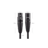 UGREEN Cable para Micrófono XLR Tipo Canon Macho a Hembra / 10 Metros / Plug & Play / Antiinterferencias / Triple Blindaje / Alta Calidad / Color Negro