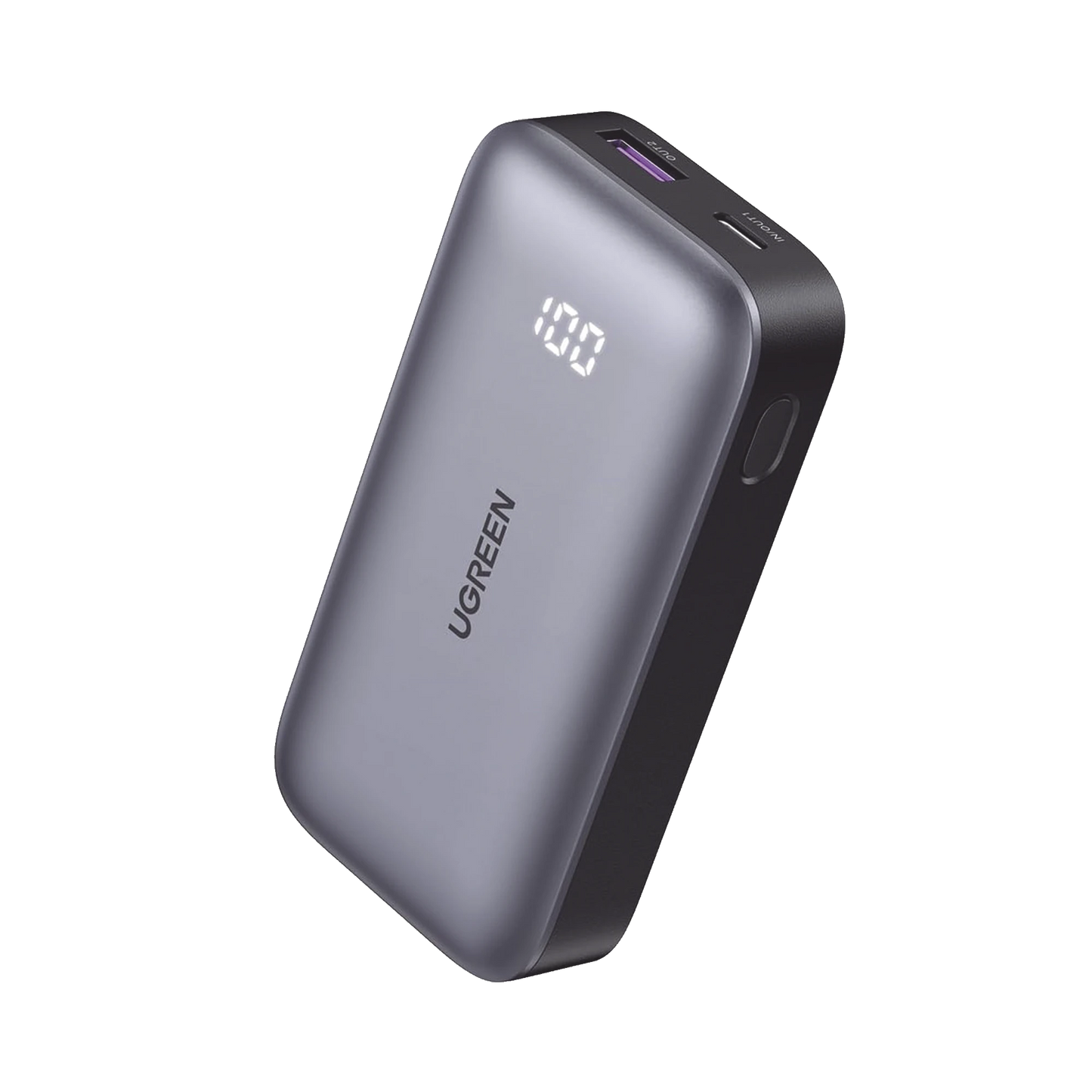 UGREEN Mini Power Bank 30W  10 000 mAh 2 Puertos PD3.0, USB C+A  Carga Rápida