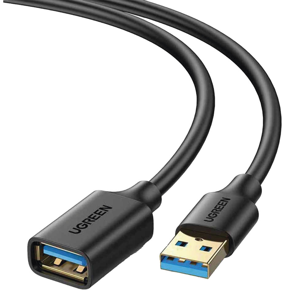 Cable Extensor USB 3.0  3 Metros /Macho-Hembra  5 Gbps Ultra Durabilidad  Núcleo de cobre estañado 28/22 AWG  Blindaje interior múltiple Ideal para teclado, mouse , etc.