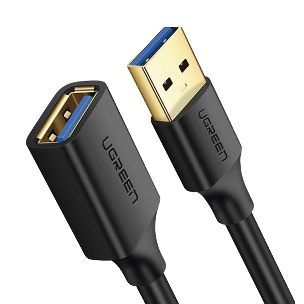 Cable Extensor USB 3.0  3 Metros /Macho-Hembra  5 Gbps Ultra Durabilidad  Núcleo de cobre estañado 28/22 AWG  Blindaje interior múltiple Ideal para teclado, mouse , etc.