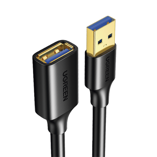 Cable Extensor USB 3.0  3 Metros /Macho-Hembra  5 Gbps Ultra Durabilidad  Núcleo de cobre estañado 28/22 AWG  Blindaje interior múltiple Ideal para teclado, mouse , etc.
