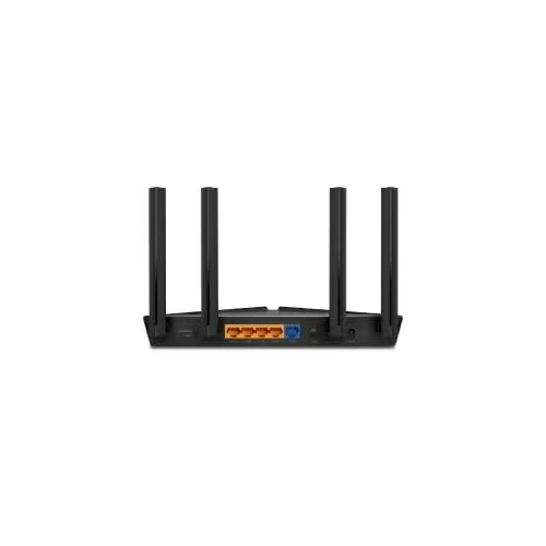Router WiFi 6 AX 1500Mbps / MU-MIMO 2X2 y OFDMA / 1 Puerto WAN 10/100/1000 Mbps / 4 Puertos LAN 10/100/1000 Mbps / 4 Antenas Beamforming