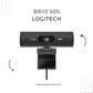 CAMARA WEB BRIO 505 LOGITECH, 1080P, COLOR GRAFITO