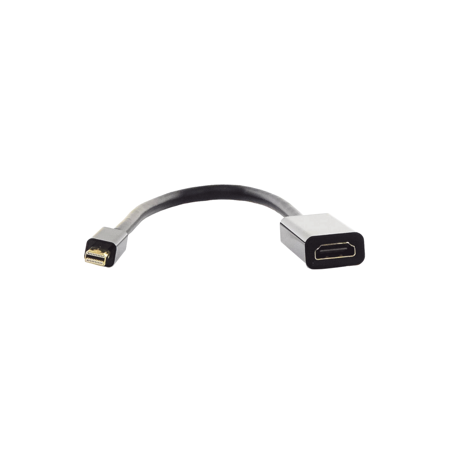 Convertidor Mini Display Port a HDMI / 4K@30Hz / Thunderbolt / Blindaje interno múltiple /  Carcasa ABS / Longitud de 25 cm