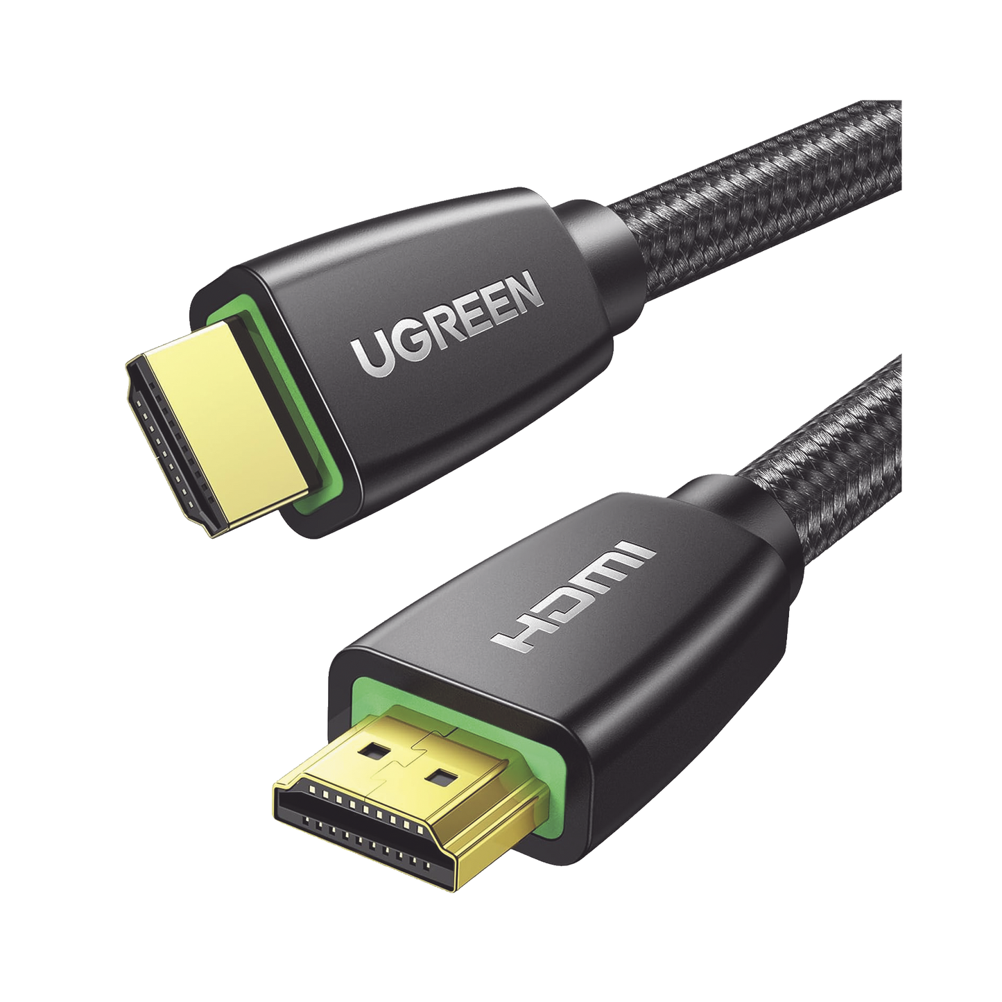 UGREEN Cable HDMI 2.0 UGREEN 10m  4K@60Hz  Nylon Trenzado  HDR  ARC  Ethernet  18 Gbps