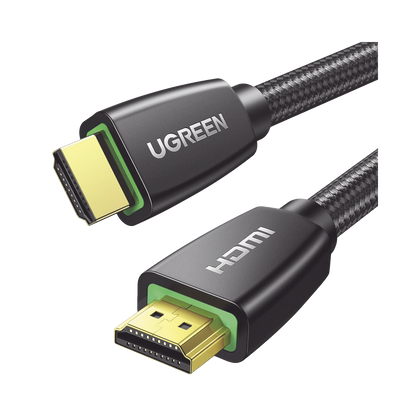 Cable HDMI 2.0 UGREEN 10m | 4K@60Hz | Nylon Trenzado | HDR | ARC | Ethernet | 18 Gbps