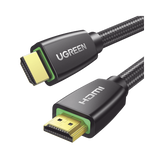 UGREEN Cable HDMI 2.0 UGREEN 10m  4K@60Hz  Nylon Trenzado  HDR  ARC  Ethernet  18 Gbps