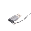 UGREEN Adaptador USB 3.0 Macho a USB-C 3.1 Tipo C Hembra / Caja de Aluminio / Carga y sincronización de datos /  Admite corriente de 3A