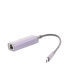UGREEN Adaptador de Red USB-C 3.1 (5 Gbps) a RJ45 /Admite 10/100/1000 Mbps y 2.5G / Caja de aluminio / Longitud del cable 10 cm / 1 a 1