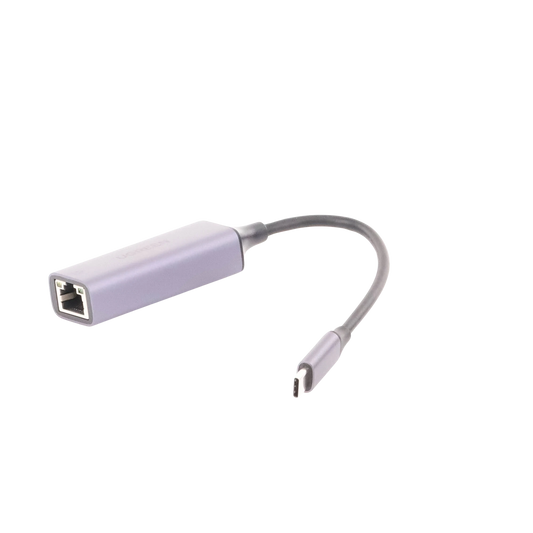 UGREEN Adaptador de Red USB-C 3.1 (5 Gbps) a RJ45 /Admite 10/100/1000 Mbps y 2.5G / Caja de aluminio / Longitud del cable 10 cm / 1 a 1