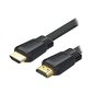 Cable HDMI 2.0 Plano de 5 m  4K@60Hz HDR  3D  HEC ARC (Canal de Retorno de Audio)  Color Profundo de 48 bits / Audio de 32 canales  HDCP /Audio Dolby True HD 7.1  18 Gbps